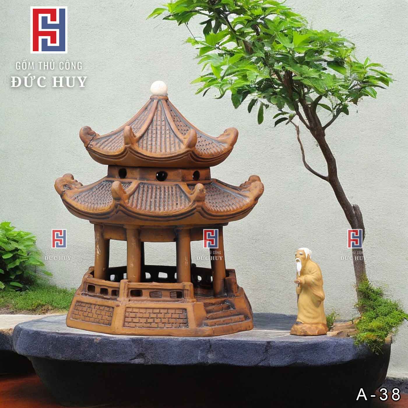 Mô-hình-gốm-lầu-bát-giác-phụ-kiện-trang-trí-tiểu-cảnh-chậu-cây-bonsai-(2)