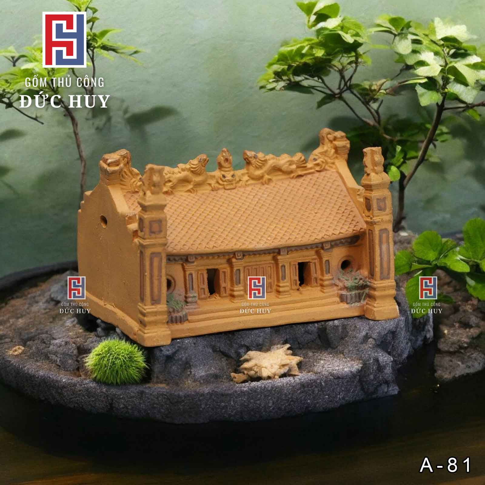 Mô-hình-ngôi-đình-cổ-màu-vàng-trang-trí-chậu-cây-bonsai-(5)