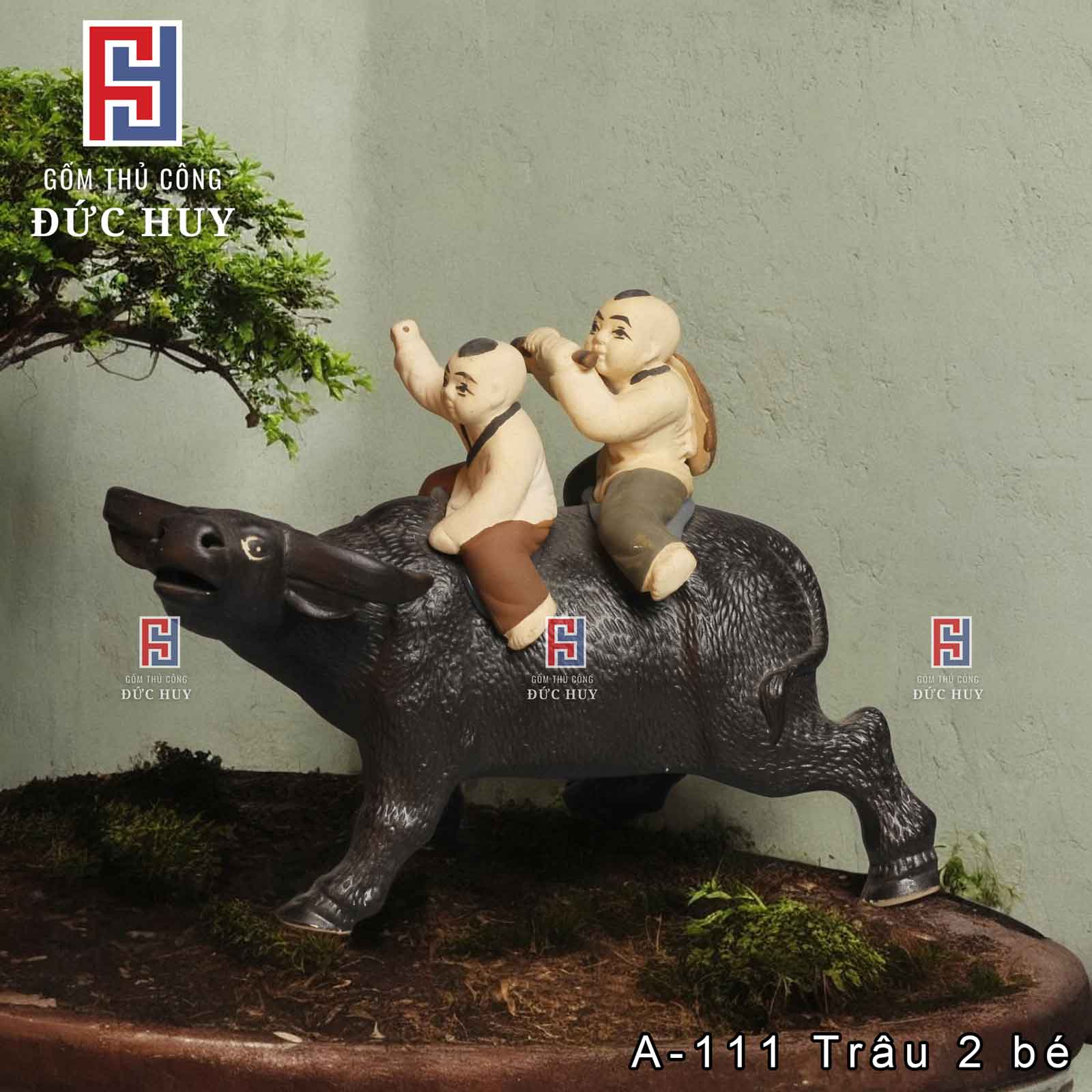 Tượng-gốm-2-chú-bé-cưỡi-trâu---trang-trí-tiểu-cảnh-chậu-cây-bonsai-(3)