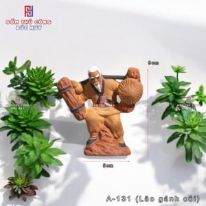 Tuong gom lao tieu phu trang tri hon non bo chau cay bonsai 2