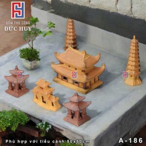 Bộ-Tiểu-cảnh-đình-chùa-bằng-gốm-trang-trí-hòn-non-bộ-(4)
